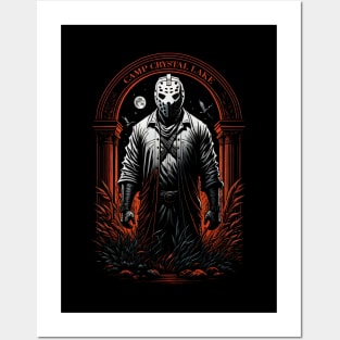 Camp Crystal Lake Posters and Art